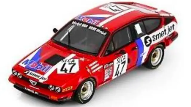[予約] スパーク 1/43 アルファロメオ GTV6 No.47 スパ 24h 1982 R.ヴァン・ホーヴ - D.スノベック - D.ファン・ミーゲム　SB543