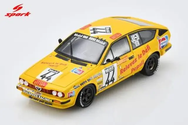 [予約] スパーク 1/43 アルファロメオ GTV6 ジョリークラブ No.44 ミラノ 1983 ロジェ・ファン・ホーフェ / アラン・リエルヌー / フランク・ポラック　SB548