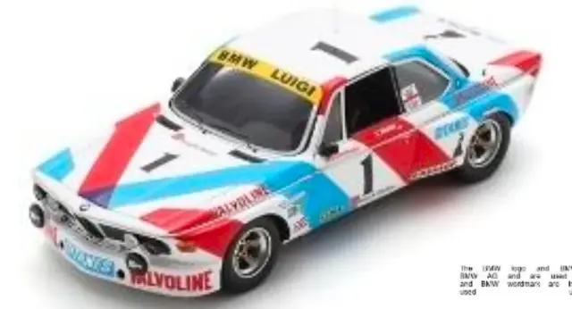 [予約] スパーク 1/43 BMW 3.0 CSi スパ 24h 1975 No.1　SB638