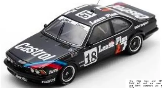 [予約] スパーク 1/43 BMW 635 CSi スパ 24h 1986 No.18　SB669