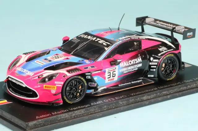 スパーク 1/43 アストンマーチン ヴァンテージ AMR GT3 EVO No.36 Walkenhorst Motorsport スパ 24h 2024　SB824