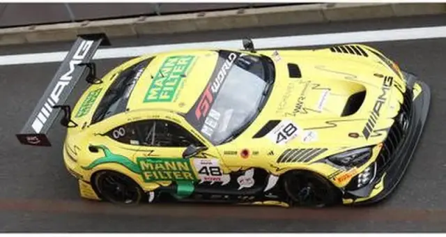 [予約] スパーク 1/43 メルセデス-AMG GT3 EVO No.48 メルセデス-AMG チーム MANN-FILTER 2位 24H スパ 2026 L. アウアー - L. ストルツ - M. エンゲル　SB875