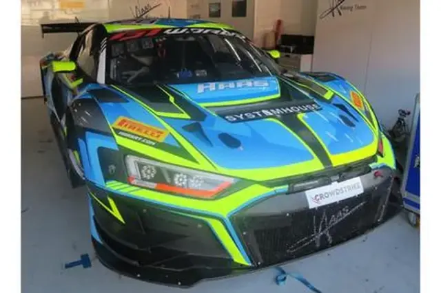 [予約] スパーク 1/43 アウディ R8 LMS GT3 EVO II No.28 Haas RT 24H スパ 2026 S. バルカーン - M. カステライン - P. カステライン - S. パレット　SB899