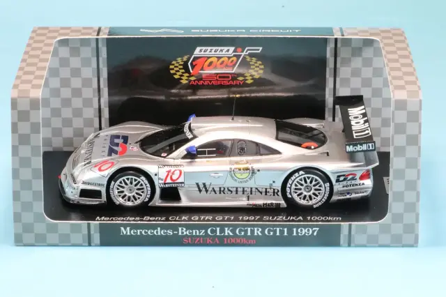 鈴鹿サーキット特注スパーク 1/43 メルセデス CLK-GTR D2 鈴鹿1000km 1997 No.10 ウィナー SCS264