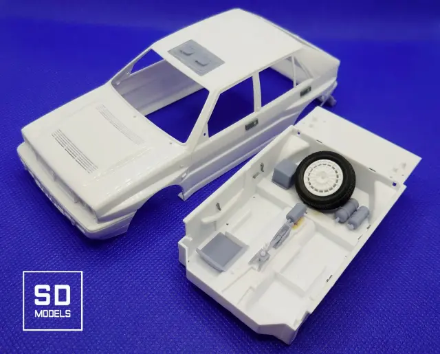 [予約] SD MODELS 1/24 3Dプリントパーツ  ランチア デルタ 16V 1989-1990 追加パーツセット ハセガワ対応　SD-L02