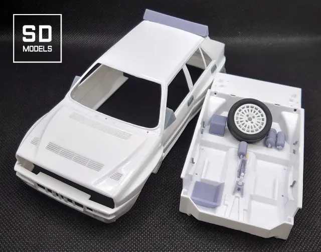[予約] SD MODELS 1/24 3Dプリントパーツ  ランチア スーパー デルタ 追加パーツセット ハセガワ対応　SD-L03