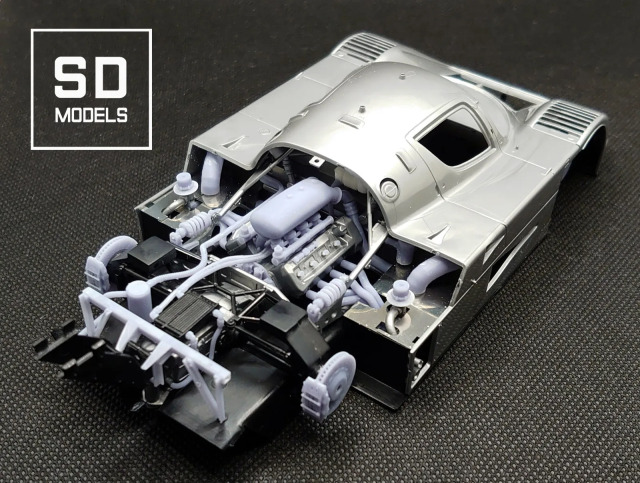SD MODELS 1/24 3Dプリントパーツ ザウバー C9 ルマン 1989 追加パーツセット タミヤ対応　SD-M02
