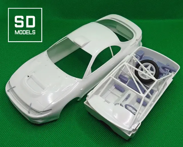 [予約] SD MODELS 1/24 3Dプリントパーツ  トヨタ セリカ ST185 1993 グラベル仕様 追加パーツセット ハセガワ対応　SD-T02
