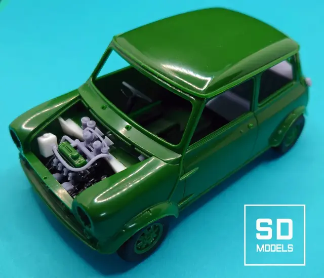 SD MODELS 1/24 3Dプリントパーツ ミニクーパー レーシング 追加パーツ タミヤ対応 SD-X01