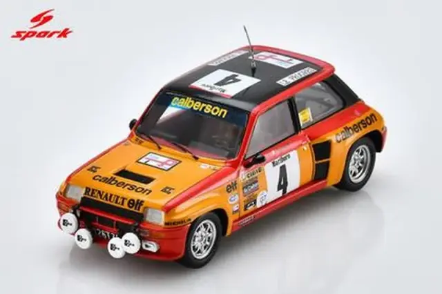 [予約] スパーク 1/43 ルノー 5 ターボ No.4 ツール・オート 1980 ジャン・ラニョッティ / ジャン＝マルク・アンドリエ　SF373