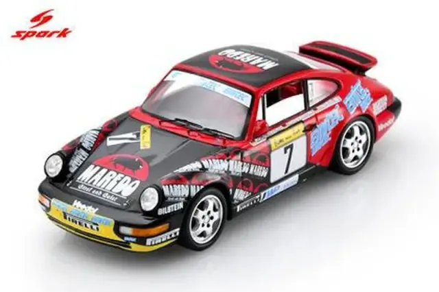 [予約] スパーク 1/43 ポルシェ 911 964 カレラ RS No.7 9位 ニュルブルクリンク24h 1992 ヴァルター・ロルフ / アンドレアス・ボーフェンジーペン / ライナー・クスマウル / ゲオルク・メミンガー　SG1038