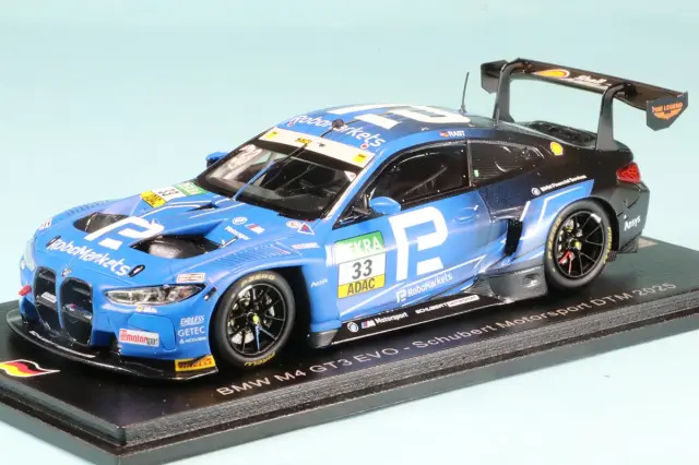 スパーク 1/43 BMW M4 GT3 Evo No.33 シューベルト モータースポーツ DTM 2025 R.ラスト SG478
