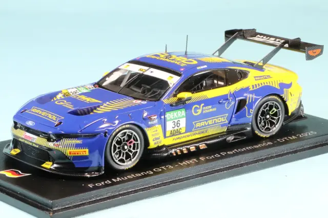 スパーク 1/43 フォード マスタング GT3 No.36 HRT フォード パフォーマンス DTM 2025 A.マイニ SG479