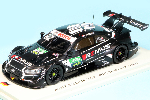 スパーク 1/43 アウディ RS 5 WRT DTM 2020 No.62　SG658