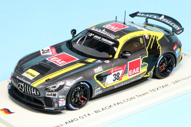スパーク 1/43 メルセデス AMG GT4 ニュルブルクリンク 24h 2020 No.38　SG698