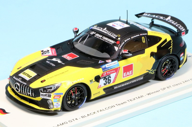 スパーク 1/43 メルセデス AMG GT4 ニュルブルクリンク 24h 2021 SP8Tクラス Winner No.36　SG767