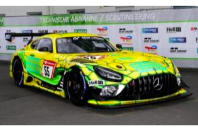 スパーク 1/43 メルセデス AMG GT3 ADAC ニュルブルクリンク 24h 2022 No.55　SG861