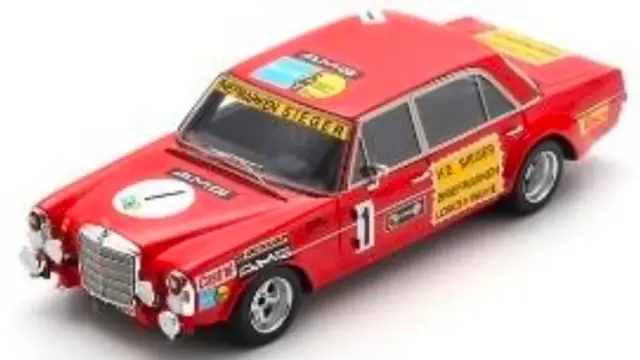 [予約] スパーク 1/43 メルセデスベンツ 300 SEL 6.8 AMG ニュル 24h 1972 No.1　SG940
