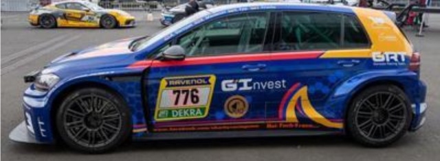 [予約] スパーク 1/43 ゴルフ 7 GTI TCR DSG ニュル 24h 2024 No.776　SG961