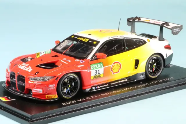 スパーク 1/43 BMW M4 GT3 No.31 シューベルト・モータースポーツ DTM 2024 S. ファン・デル・リンデ SG967