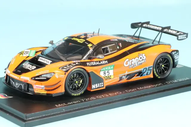 スパーク 1/43 マクラーレン 720S GT3 Evo No.85 ドール・モータースポーツ DTM 2024 C. シュミット SG972