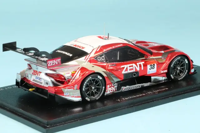 限定レア品 ZENT CERUMO GR Supra 2022 ゼント スープラ スパーク 1/43 ゼント セルモ トヨタ GR スープラ スーパーGT GT500