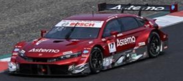 [予約] スパーク 1/43 アステモ ホンダ シビック タイプ R-GT No.17 Astemo REAL RACING スーパーGT GT500 2024 塚越広大 太田格之進　SGT155
