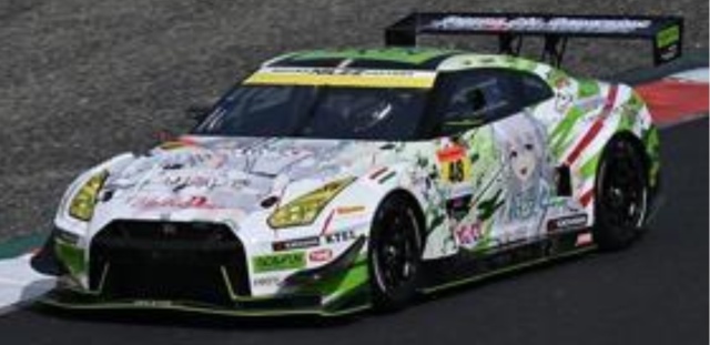 [予約] スパーク 1/43 脱毛 Dステイション K'sフロンティア & GO&FUN 猫猫ニッサン GT-R R35 スーパーGT GT300 2024 No.48 井田太陽 柴田優作 眞田拓海　SGT187