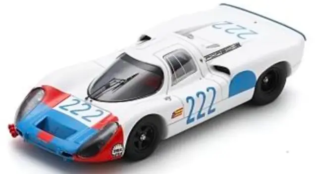 [予約] スパーク 1/43 ポルシェ 907 No.222 4位 1968 タルガ・フローリオ H. Herrmann - J. Neerpasch　SI038
