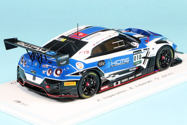 スパーク 1/43 ニッサン GT-R R35 GT3 鈴鹿 10h 2019 No.018 SJ092 