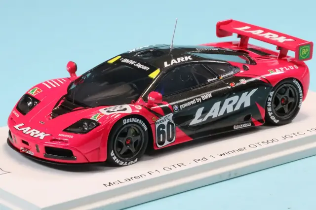 スパーク 1/43 ラーク マクラーレン F1 GTR JGTC 1996 No.60 ラーク デカール加工品 SJ161S