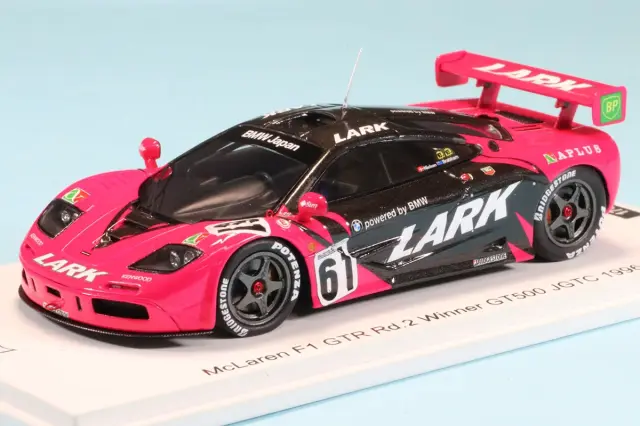 [予約] スパーク 1/43 マクラーレン F1 GTR No.61 JGTC 1996 第2戦 GT500 ウィナー J.ニールセン／D.ブラバム　SJ162 デカール加工品