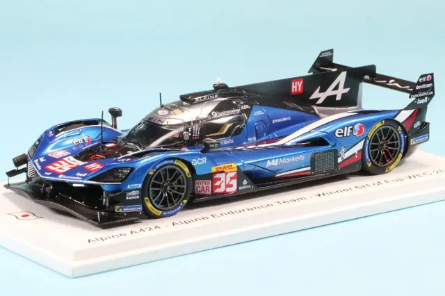 スパーク 1/43 アルピーヌ A424 No.35 エンデュランス・チーム WEC 富士6時間 2025 ウィナー P. シャタン / F. ハプスブルク / C. ミレッシ　SJ200