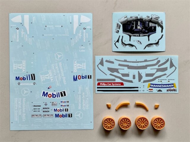 SK Decal 1/24 メルセデス AMG Cクラス Original-Teile DTM 1995 No.17 ホイールパーツセット フルデカール タミヤ対応　SK24138
