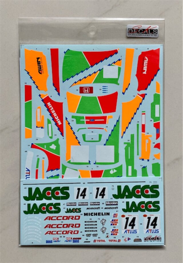 1/24タミヤ　JACCS アコード 製作記 タミヤ 1/24 ホンダ JACCS アコード (1) | 加古川模型 club