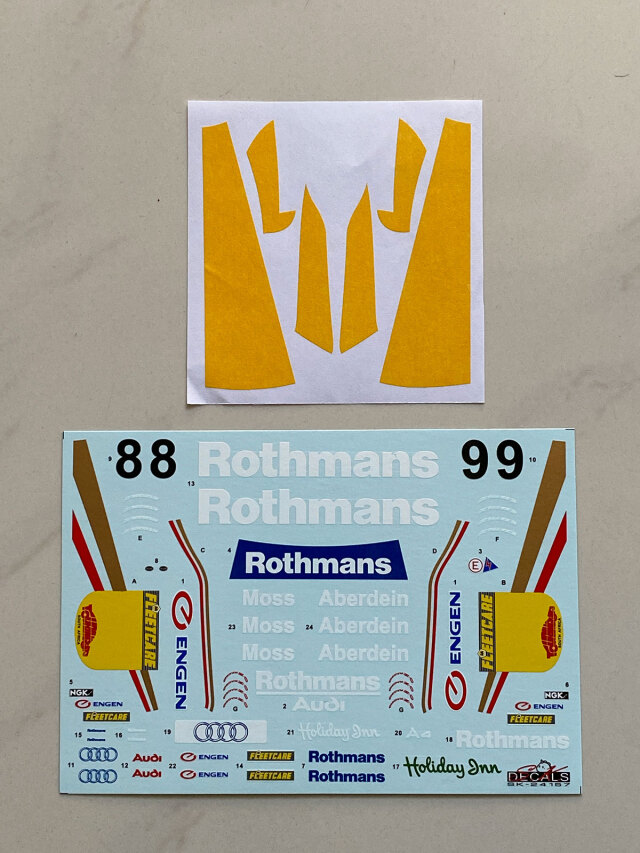 エッフェアルテフィーチェ 1/43 フェラーリ F60 リペイントデカール