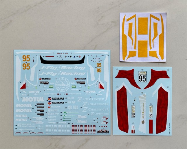 SK Decal 1/24 メルセデス AMG GT Evo "モチュール" マカオ GT カップ 2021 No.95 フルデカール タミヤ対応　SK24168