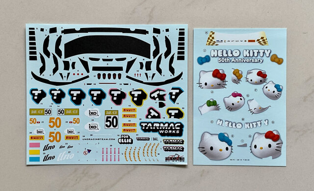 SK Decal 1/24 アウディ R8 LMS Evo.2 GT3 FIA GT マカオ GTカップ 2023 No.50 フルデカール nunu対応　SK24182