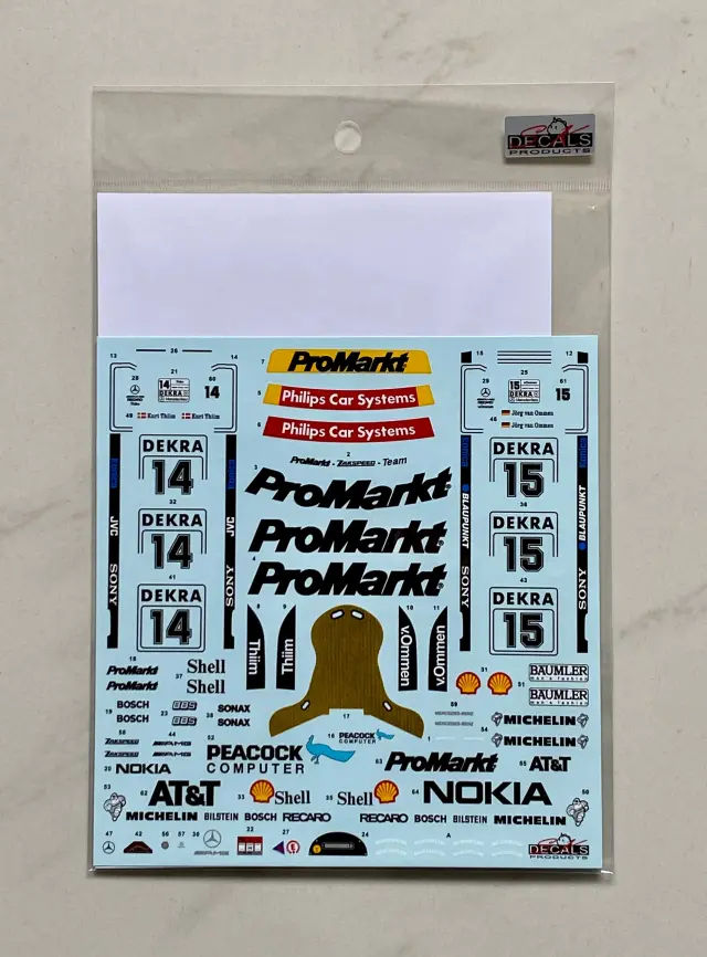 SK Decal 1/24 メルセデスベンツ Cクラス V6 プロマーケット DTM 1994
