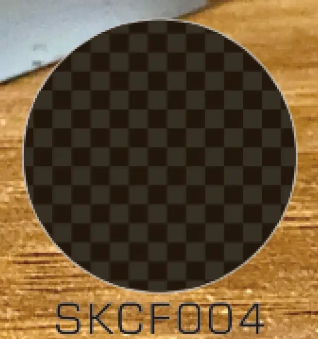 SK Decal カーボンデカール パターンD シート印刷サイズ 天地190mm 左右130mm SKCF004