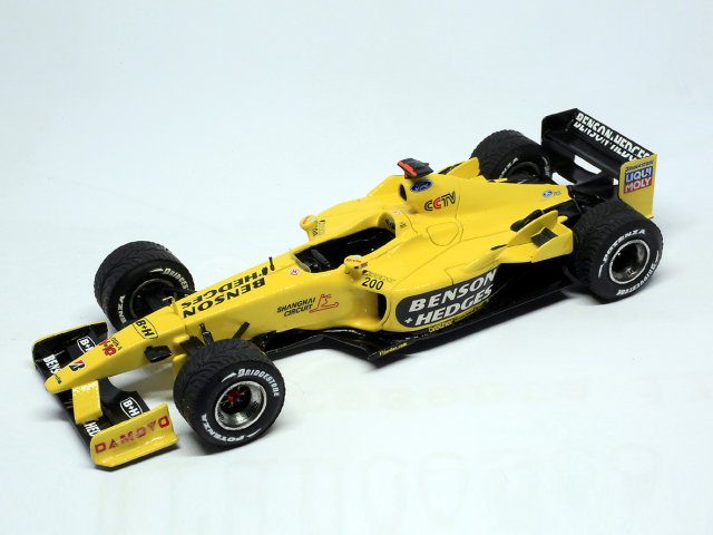 [取り寄せ]　タメオ 1/43 メタルキット ジョーダン EJ13 フォード ブラジルGP 2003 Winner G.フィジケラ/R.ファーマン SLK006