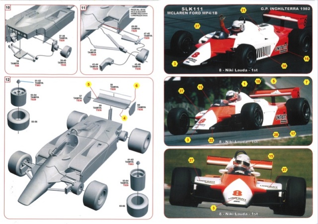 1/20 マクラーレン MP4/20 (Spanish GP) メタルキット タメオ 1/43 メタルキット マクラーレン MP4/6 ホンダ 日本GP