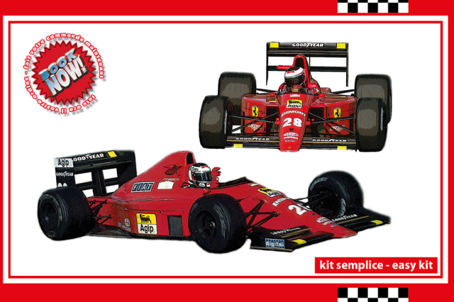 タメオ 1/43 メタルキット フェラーリ F189 640 ポルトガルGP 1989 G.ベルガー ウィナー / N.マンセル　SLK130