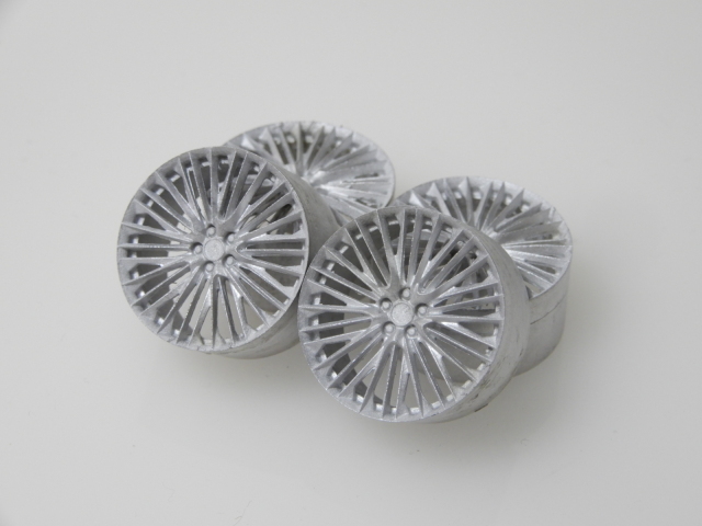 SMC 1/24 21インチ WALD シェニュインライン F-001 メタルホイールセット　SMC-P020