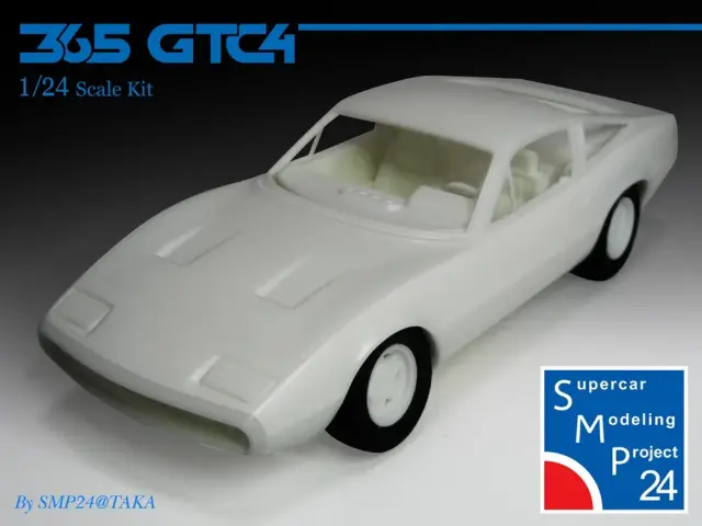 SMP24 1/24 レジンキット フェラーリ 365 GTC4 SMP24021
