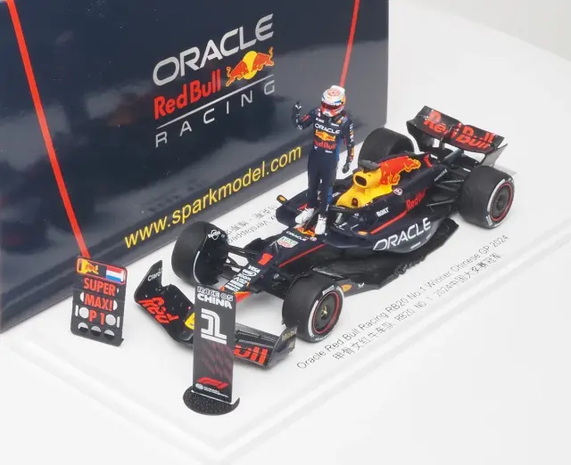MV別注 1/43 RB20 2024 中国GP 優勝 M.フェルスタッペン