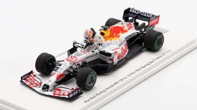 リアルウィン特注スパーク 1/43 レッドブル レーシング ホンダ RB16B トルコGP 2021 2nd M.フェルスタッペン "ありがとう" スペシャルカラー SP690