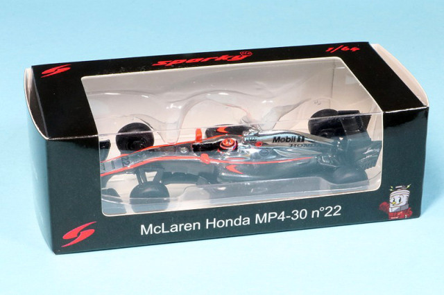 スパーク 1/64 マクラーレン ホンダ MP4/30 J.バトン　SPK-ES1602