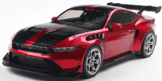 [予約] イクソ 1/18 フォード マスタング GTD 2025 メタリックダークレッド　SPMCG18577