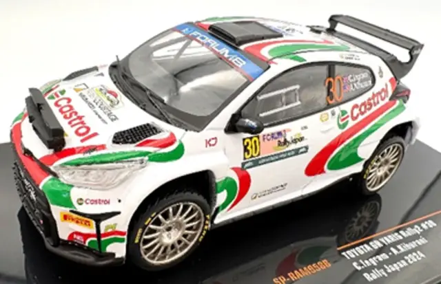 ラリージャパン2024 会場限定 1/43 GRヤリスWRT #18勝田貴元 スパーク 1/43 トヨタ GR ヤリス ラリージャパン 2023 勝田貴元